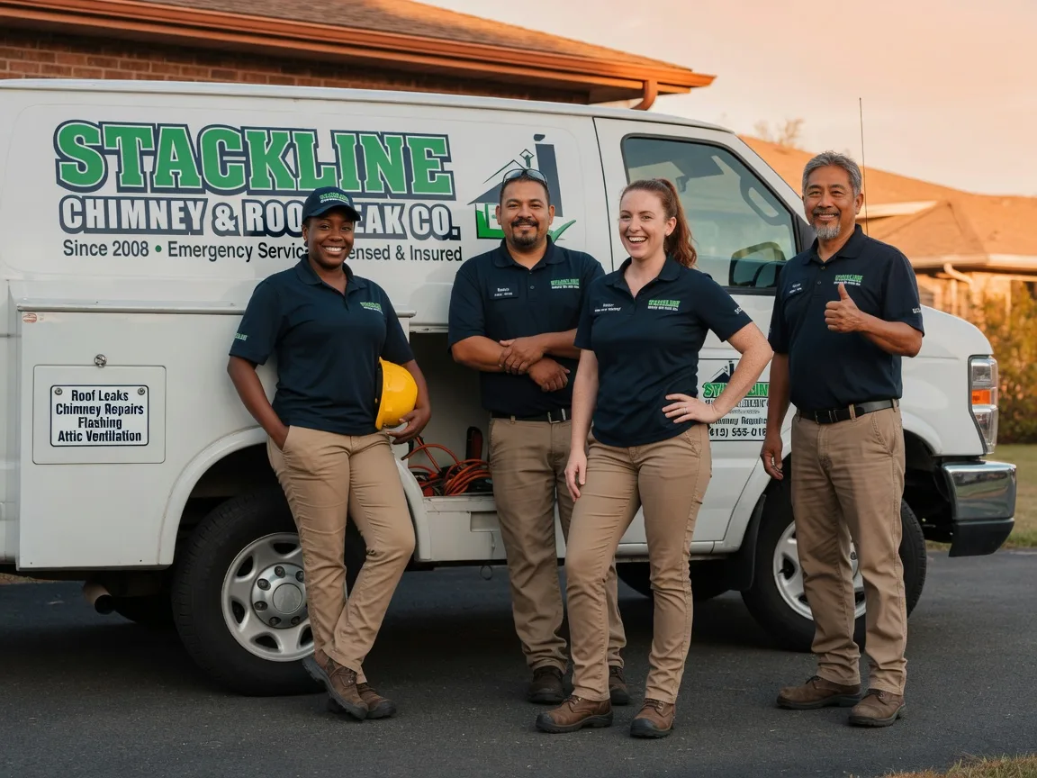 Chimney flashing repair company in Milton, VT
